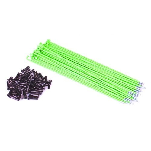 Спицы Shadow  Straight 186mm лайм